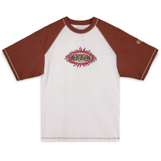 CAMISETA GRIMEY FIRE ROUTE BICOLOR - WHITE | Spring 23