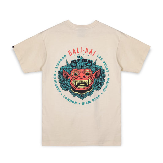 GRIMEY THE BALI-HAI T-SHIRT – CREME | Frühling 23