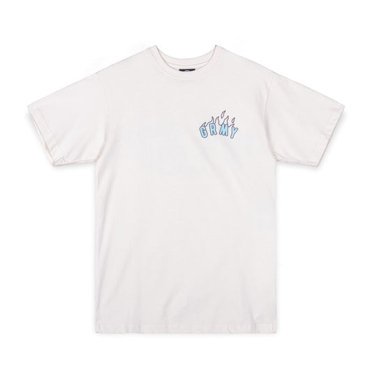 CAMISETA GRIMEY CLOVEN TONGUES SAQUEO REGULAR - WHITE  | Summer 23