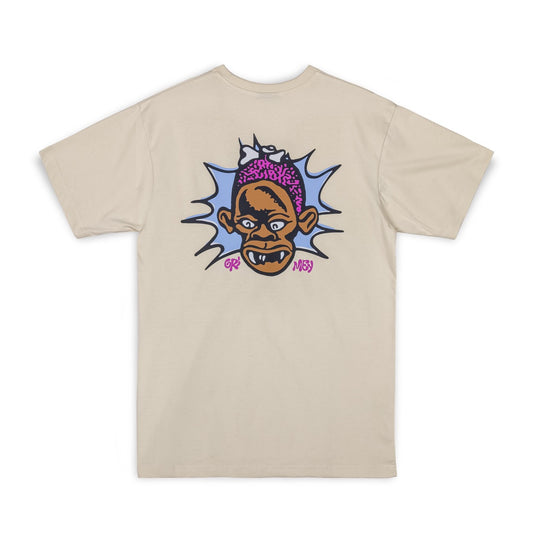 CAMISETA GRIMEY THE BRUTE FORCE REGULAR - CREAM  | Summer 23