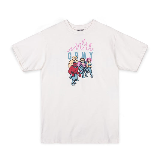 GRIMEY THE BRAWL LEGEND NORMALES T-SHIRT – WEISS | Sommer 23