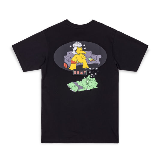 CAMISETA GRIMEY THE BASIC INSTINCT REGULAR - BLACK  | Summer 23