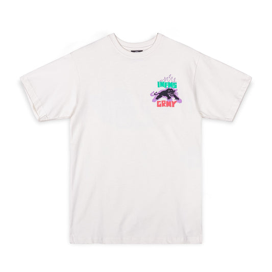 GRIMEY THE BRAVE JUNCTION NORMALES T-SHIRT – WEISS | Sommer 23