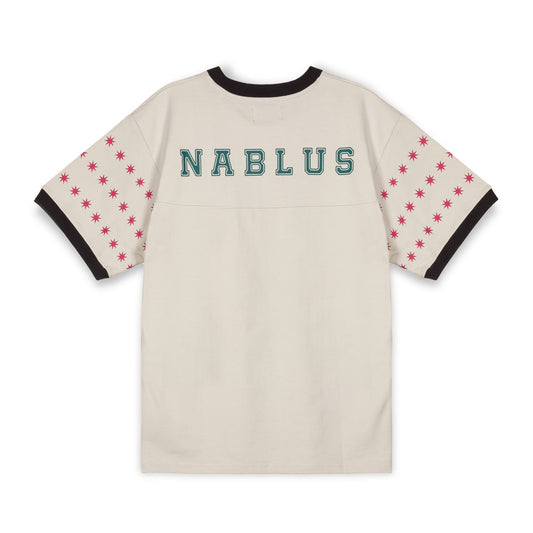 GRIMEY NABLUS OVERSIZED HEAVYWEIGHT TEE WHITE | FW23