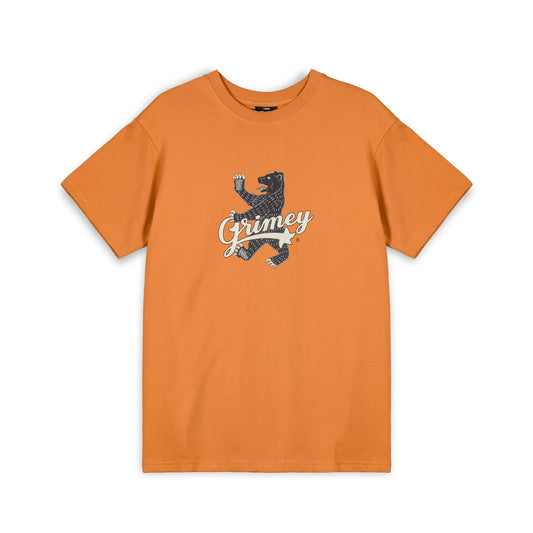 GRIMEY MADRID THE CONNOISSEUR REGULAR T-SHIRT – ORANGE | FW23