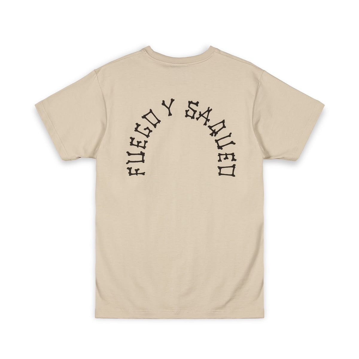 Camiseta Grimey The Infame en color crema, diseño de la colección FW23, con logotipo y estilo casual.