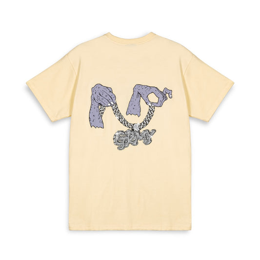 CAMISETA GRIMEY THE SLOWLY WE ROT REGULAR - CREAM | SS24