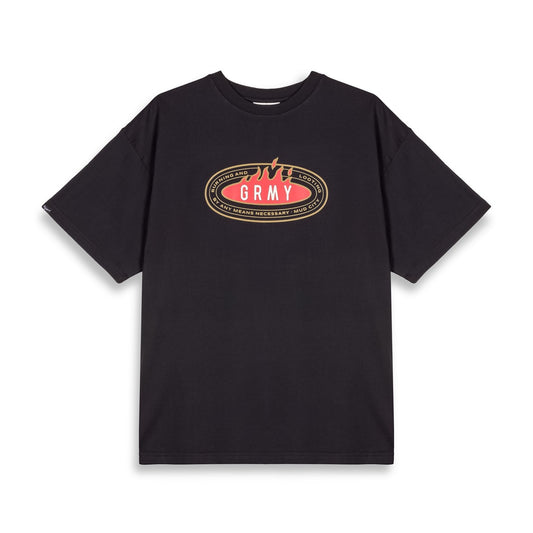 Grimey Voodoo Child The Slight Return Oversized Tee Black