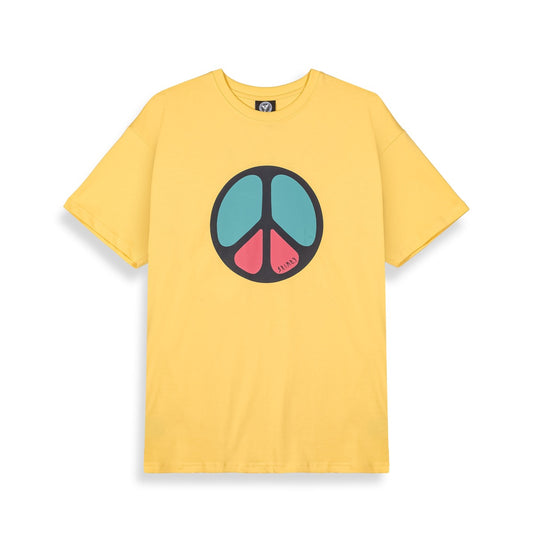 Grimey Peace Within The No Justice No Regular Tee Yellow