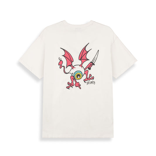 Camiseta Grimey Peace Within The Watching Eyez Off White