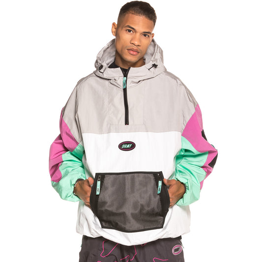 Grimey Mysterious Vibes RainCoat FW19 White