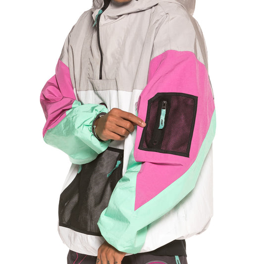 Grimey Mysterious Vibes RainCoat FW19 White