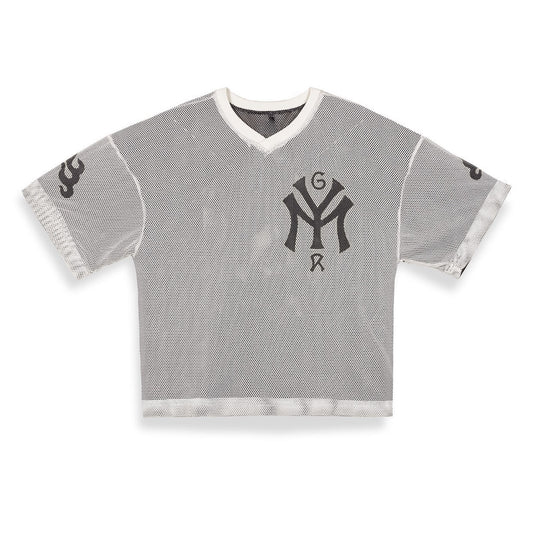 Camiseta Grimey Sweet Science Reversible Mesh Boxy V Neck Black