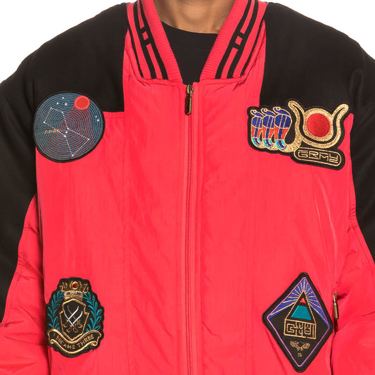 Grimey Engineering Bomberjacke FW19 Rot