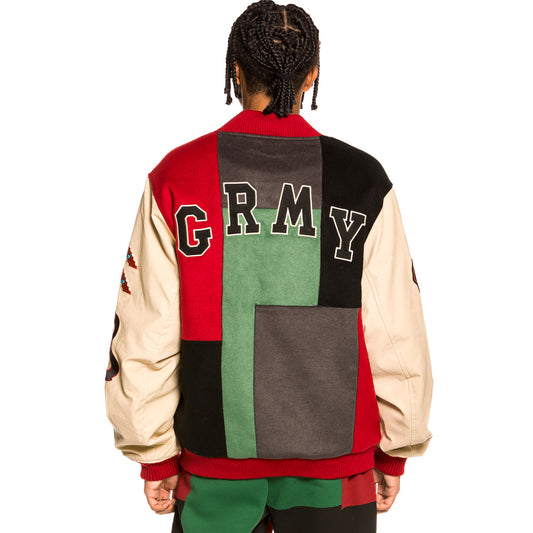 Chaqueta de Baseball Grimey "Singgang Junction" - Green | Fall 21