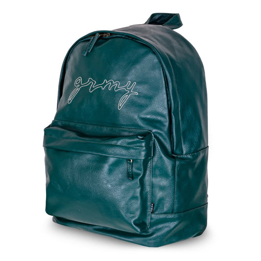 Mochila Grimey "I AM" PU LEATHER | Fall 22 - Green