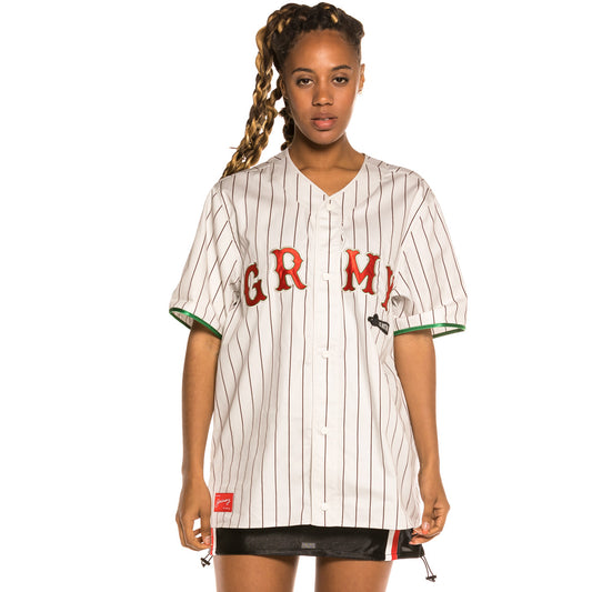 Pack Grimey Baseball Jersey + Falda " The Loot.El Botín " - White/Black | Spring 21