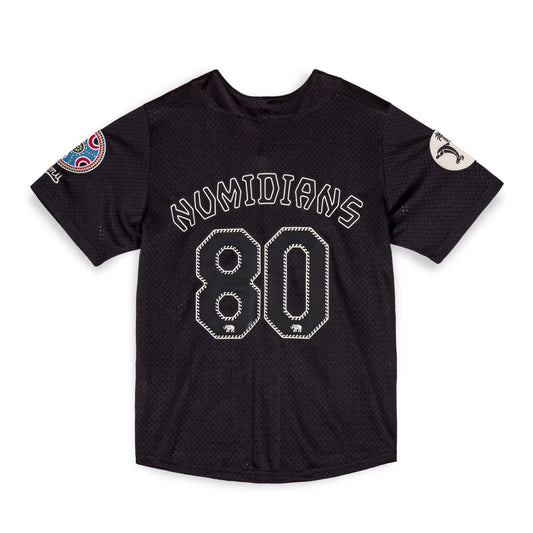 GRIMEY THE CLOUT MESH-BASEBALL-T-SHIRT – SCHWARZ | Frühling 23