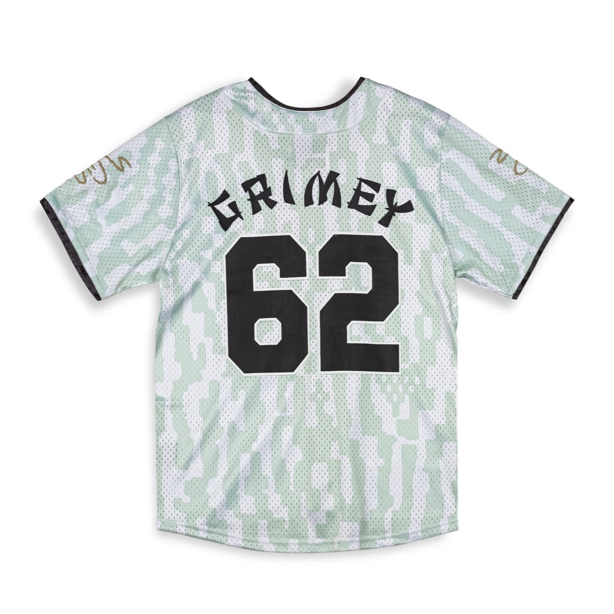 【GRIMEY】 Lucky Dragon ベースボール Tシャツ Camiseta GRIMEY LUCKY DRAGON MESH BASEBALL JERSEY WHITE