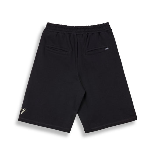 Grimey Savage Domain French Terry Baggy Sweatshorts Black
