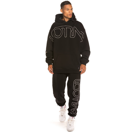 Pack Grimey Hoodie + Sweatpant Sighting in Vostok FW19 Black