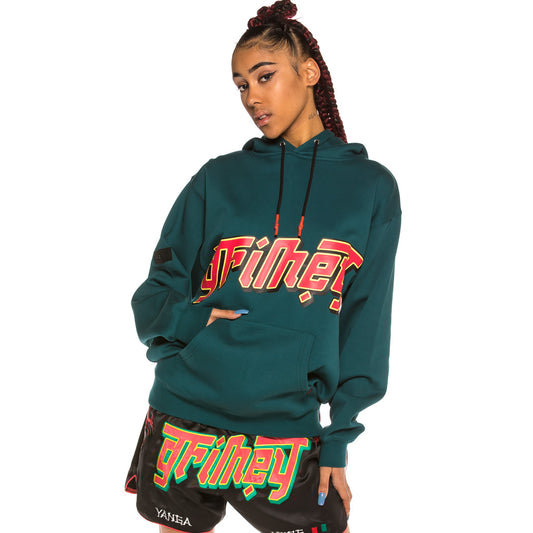 Unisex Sweatshirt Grimey Yanga Hoodie SS20 Grün