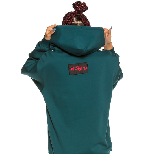 Unisex Sweatshirt Grimey Yanga Hoodie SS20 Grün