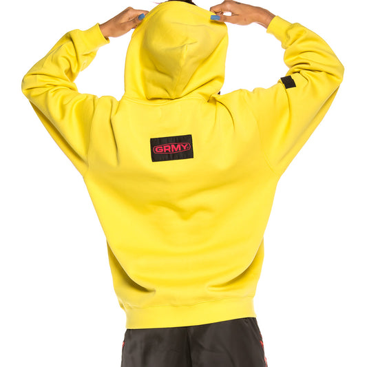 Unisex Sweatshirt Grimey Yanga Hoodie SS20 Gelb