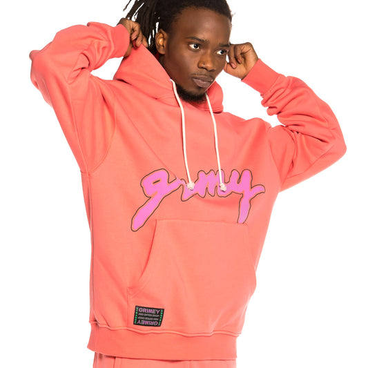 Sudadera Grimey "Strange Fruit" Hoodie - Coral | Spring 21