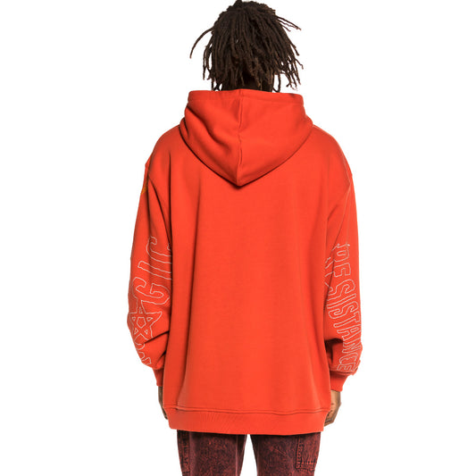 Sudadera Grimey "Liveution Magic 4 Resistance" Hoodie - Red | Spring 21