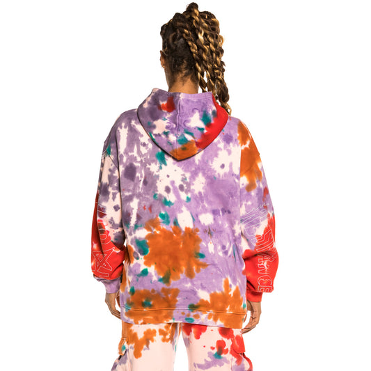 Sudadera Unisex Grimey "Liveution Magic 4 Resistance" Hoodie - Tie Dye | Spring 21
