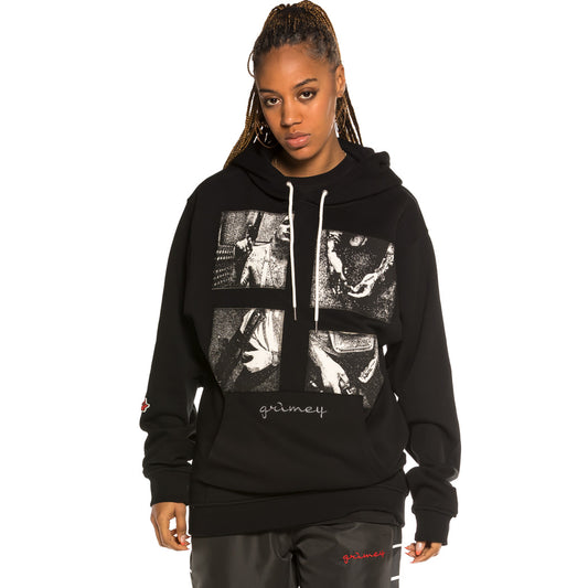 Grimey X GZUZ Unisex Hoodie Spring 21 Black