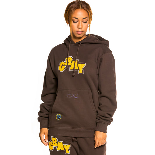 Sudadera Unisex Grimey "Singgang Junction" Hoodie - Brown | Fall 21