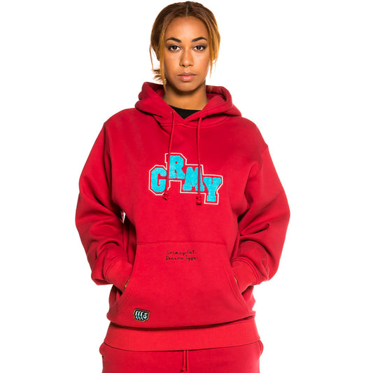 Sudadera Unisex Grimey "Singgang Junction" Hoodie - Red | Fall 21