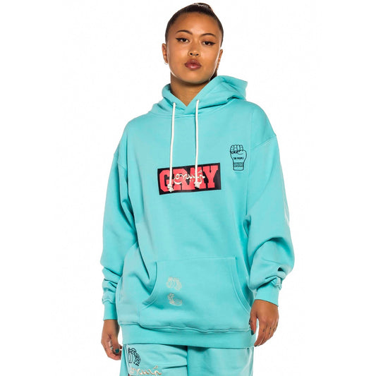 Grimey "Day Dreamer" Unisex Hoodie - Blue | Spring 22