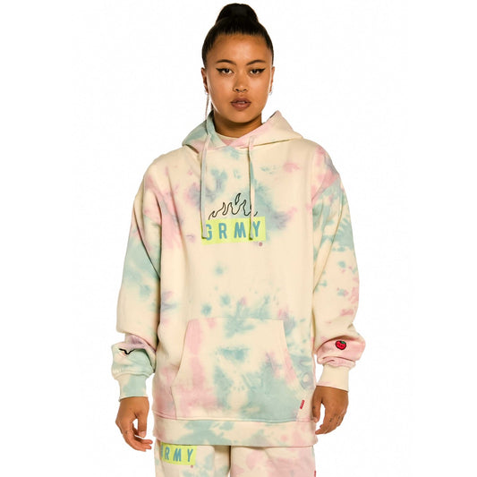 Sudadera Unisex Grimey "Trespass" Hoodie - Tie Dye | Summer 22