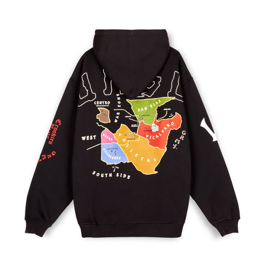 Sudadera Unisex Grimey "PASION GAMBERRA (GP X GRMY)" Hoodie - Black | Fall 22