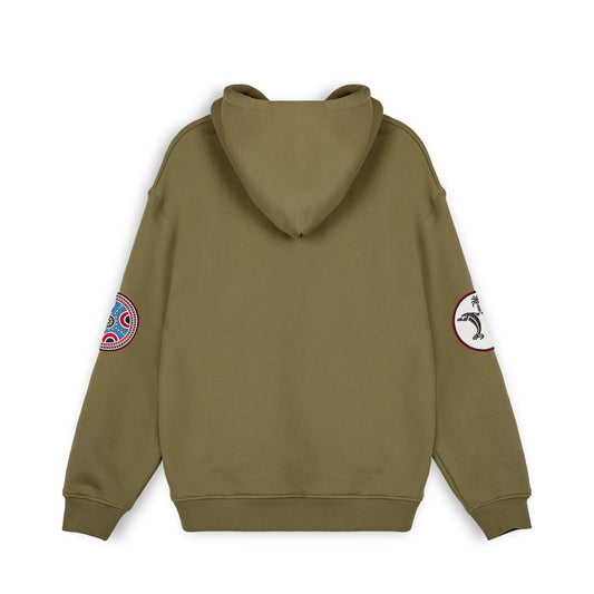 GRIMEY THE CLOUT VINTAGE HOODIE - KHAKI | Spring 23