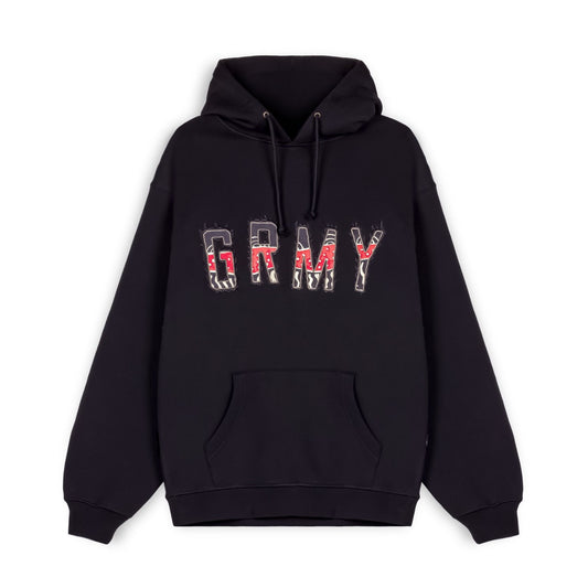 SUDADERA CAPUCHA GRIMEY THE TOUGHEST BLACK | Spring 23