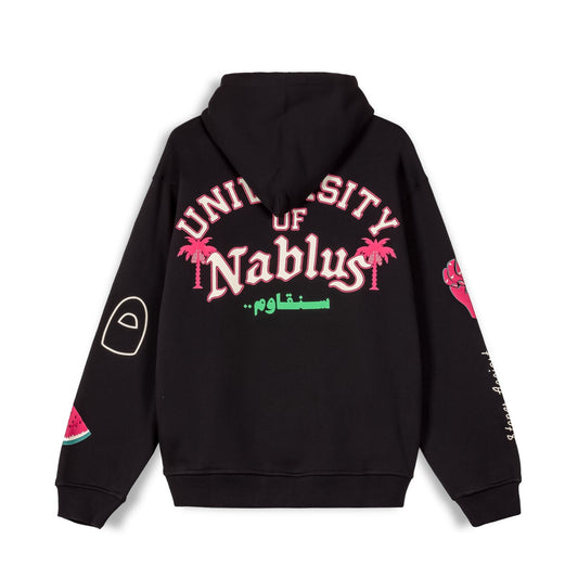 SUDADERA CAPUCHA GRIMEY NABLUS VINTAGE - BLACK | FW23