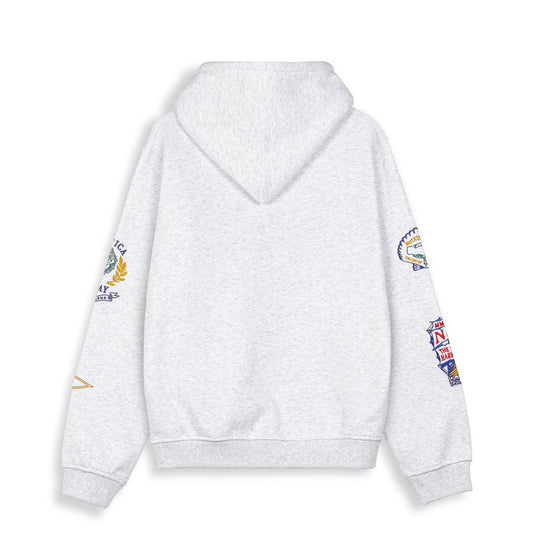 SUDADERA GRIMEY MIGHTY HARMONIST NAUTICA X GRMY - SPORT GREY | SS24