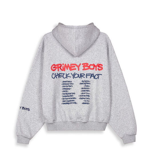Sudadera Grimey Boxy Grimey Boys Dark Sport Grey