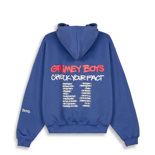 Sudadera Grimey Boxy Grimey Boys Royal Blue