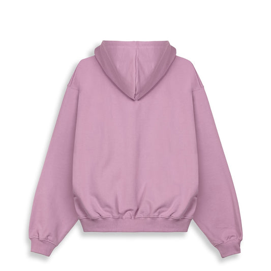 Grimey Savage Domain French Terry Boxy Hoodie Lilac
