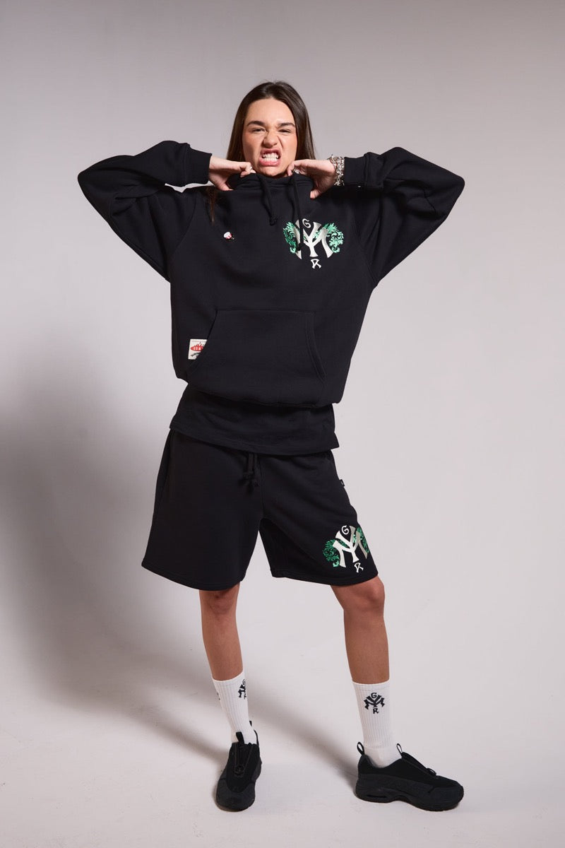 Grimey Sweet Science Regular Hoodie Black BLACK