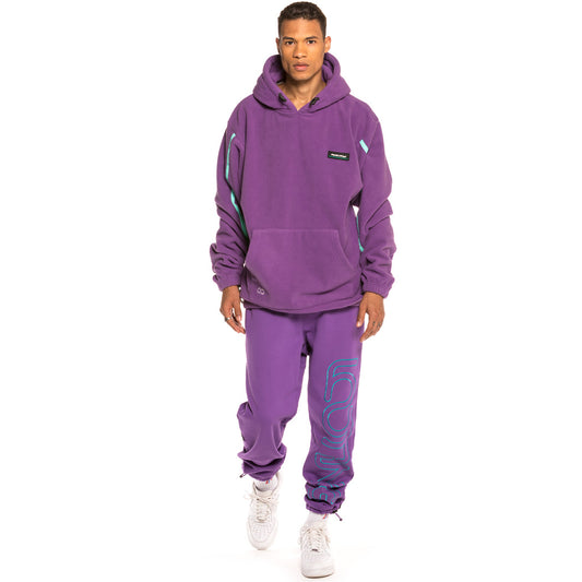 Pack Grimey Polar Hoodie + Sweatpant Sighting in Vostok FW19 Purple