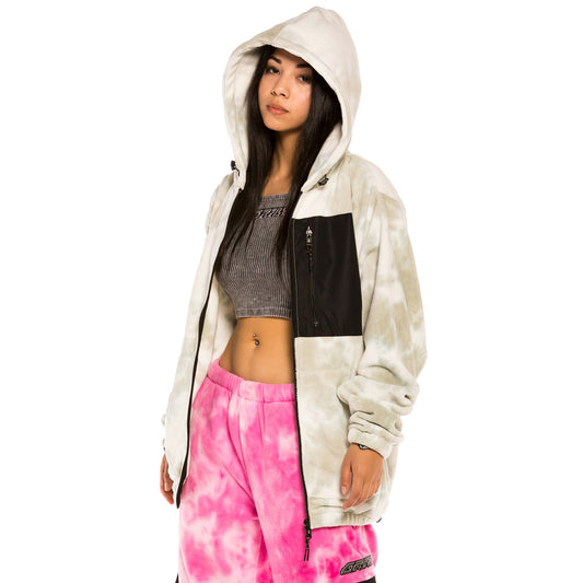 Sudadera Unisex Grimey Polar Space Lady Hoodie - Bleached Sand | Winter 21