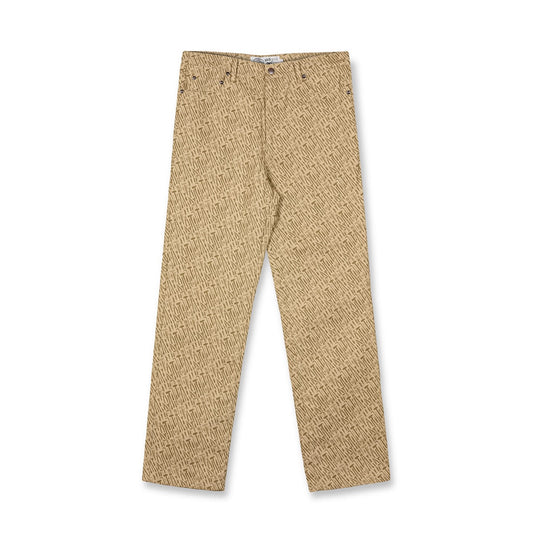 Pantalón Grimey X Sk8Land Canvas Brown