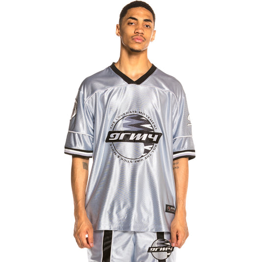 Football Grimey Acknowledge Jersey SS20 Silver