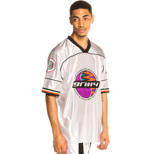 Football Grimey Acknowledge Jersey SS20 White